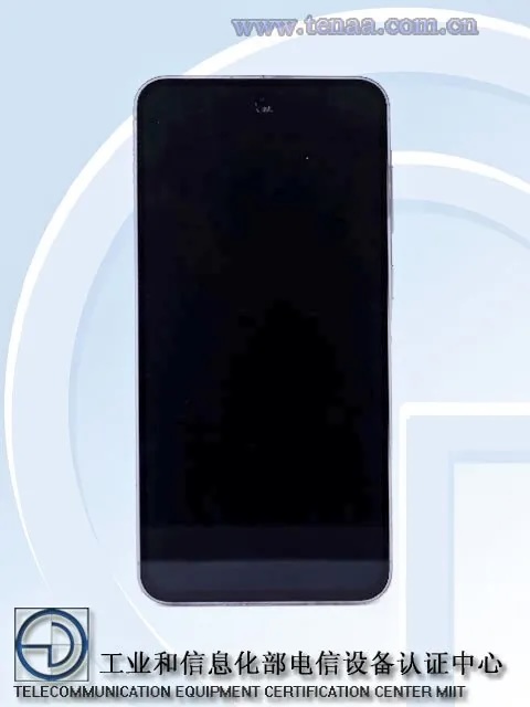 Samsung Galaxy A56 desde el frente.
