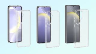 Fuga de funda para Samsung Galaxy S25 con fundas para Galaxy S25, S25 Plus y S25 Ultra