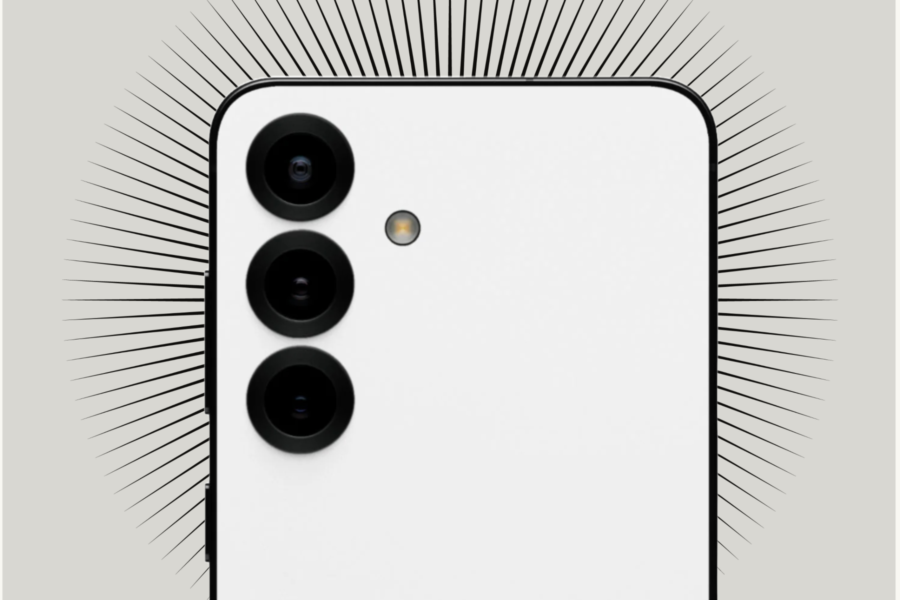 Representación filtrada del Samsung Galaxy S25.