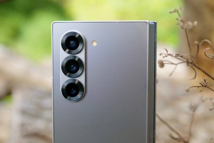 La cámara del Samsung Galaxy Z Fold 6.