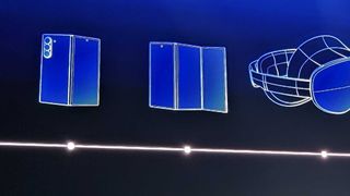 Hoje de ruta Samsung Tri-pliegue