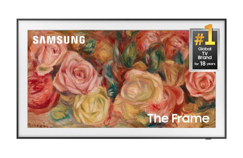 Class Samsung de 65 pulgadas QLED 4K LS03D La serie de televisión inteligente de Frame Quantum HDR