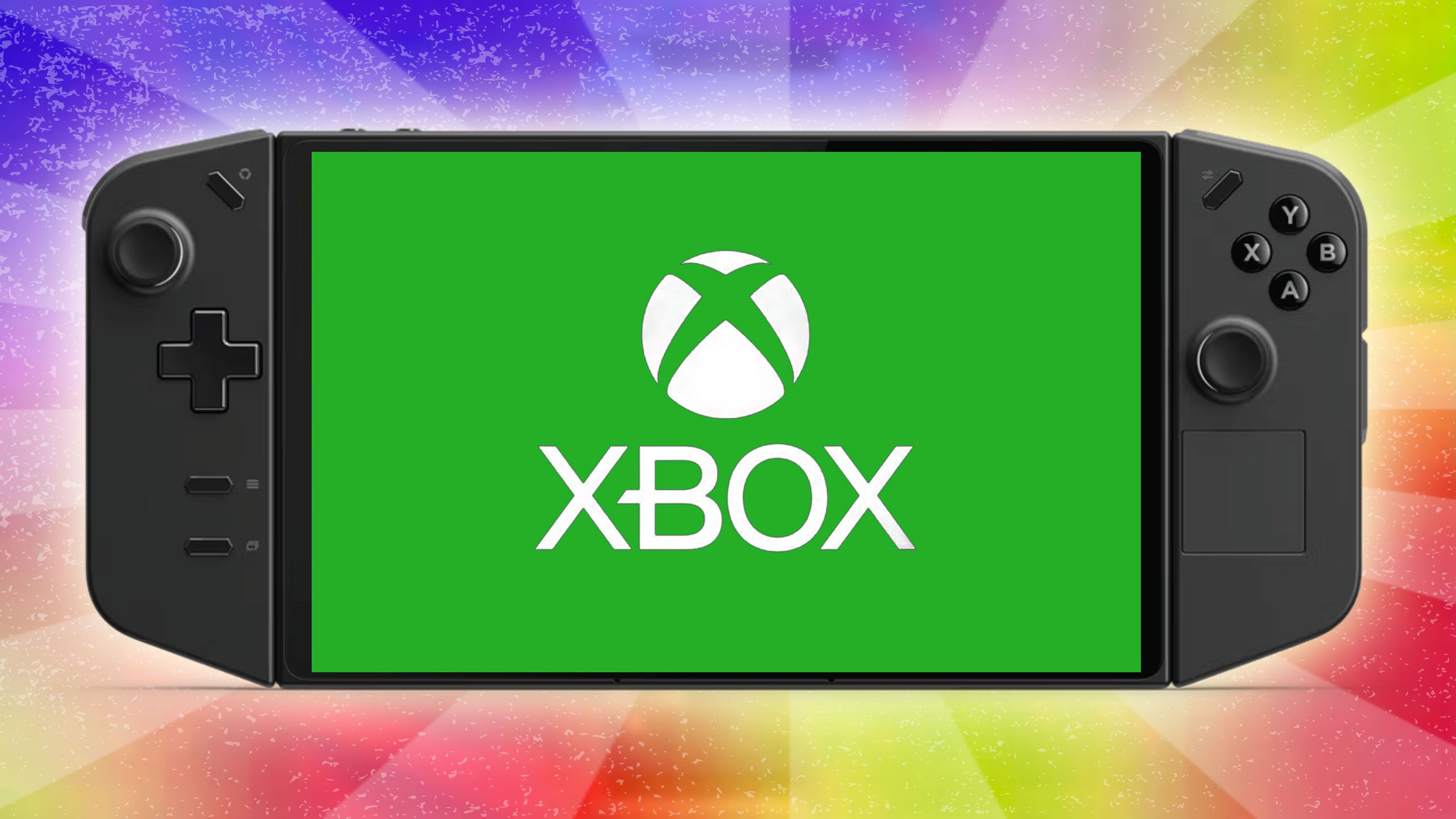Concepto de puré de Handhell ​​de Xbox Gaming con Lenovo Legion Go