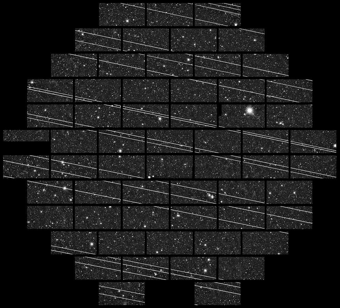 Los satélites de Starlink se apiñan en nuestra visión del espacio
