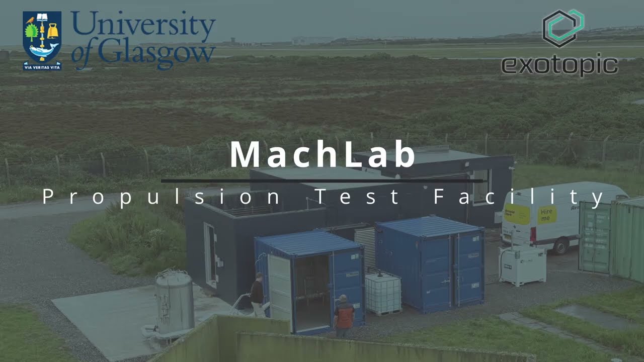 Machlab - Prueba de facilidad de propulsión en Escocia - YouTube