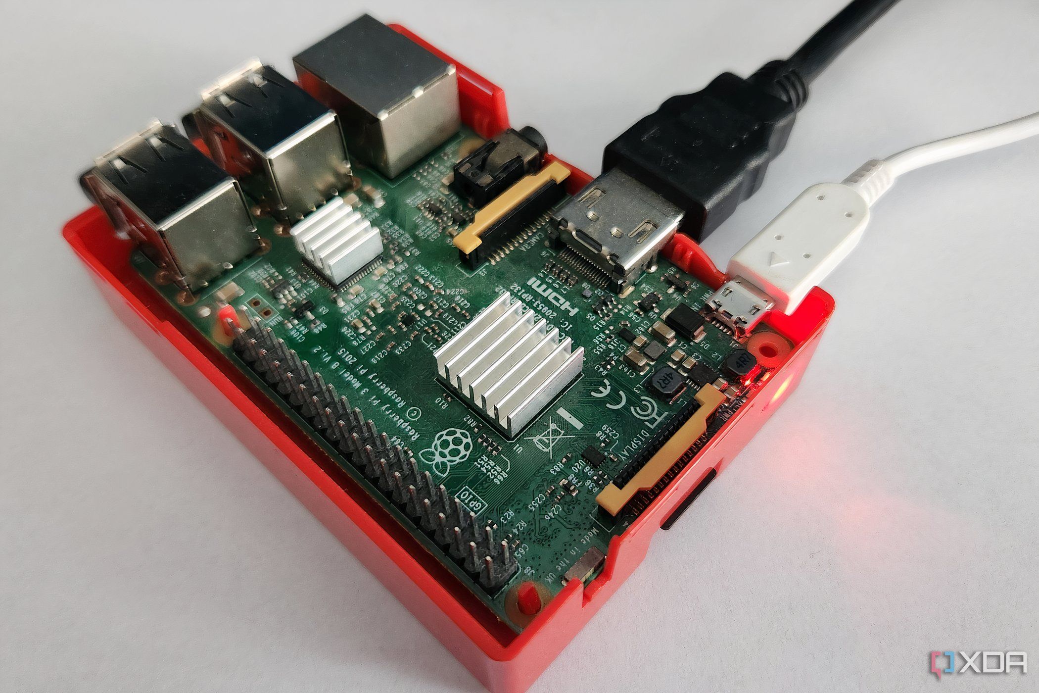 Raspberry Pi 3B Modelo en el caso LEGO