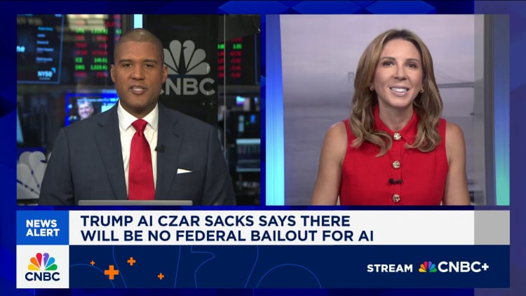 El zar de la IA de Trump, David Sacks, dice que 