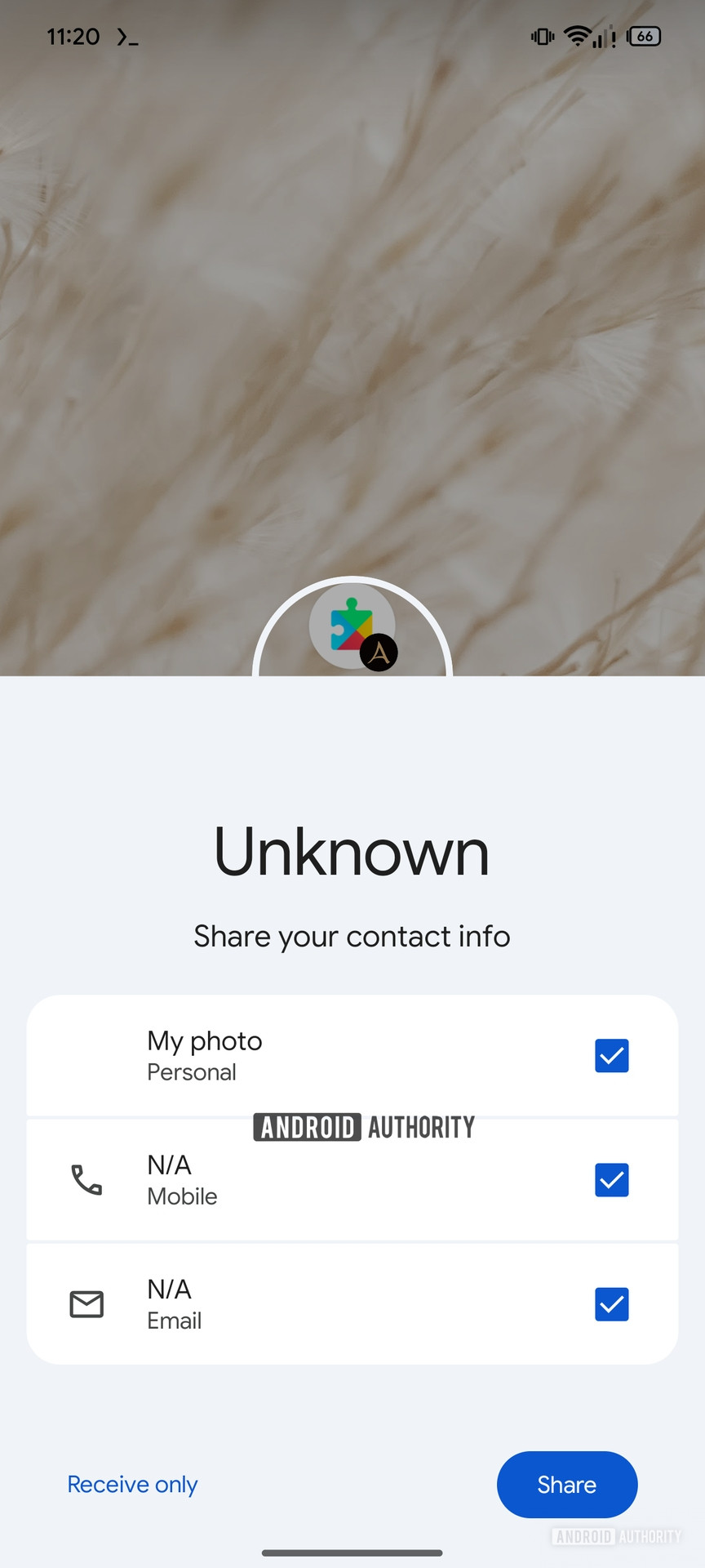 Competidor de NameDrop de servicios de Google Play (2)
