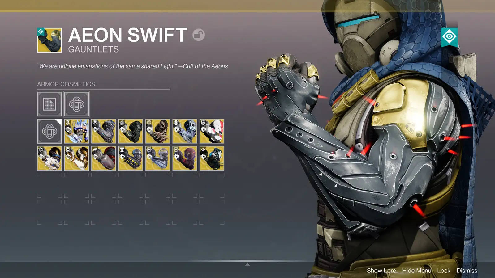 Cambios de armadura exótica de Destiny 2 Renegades