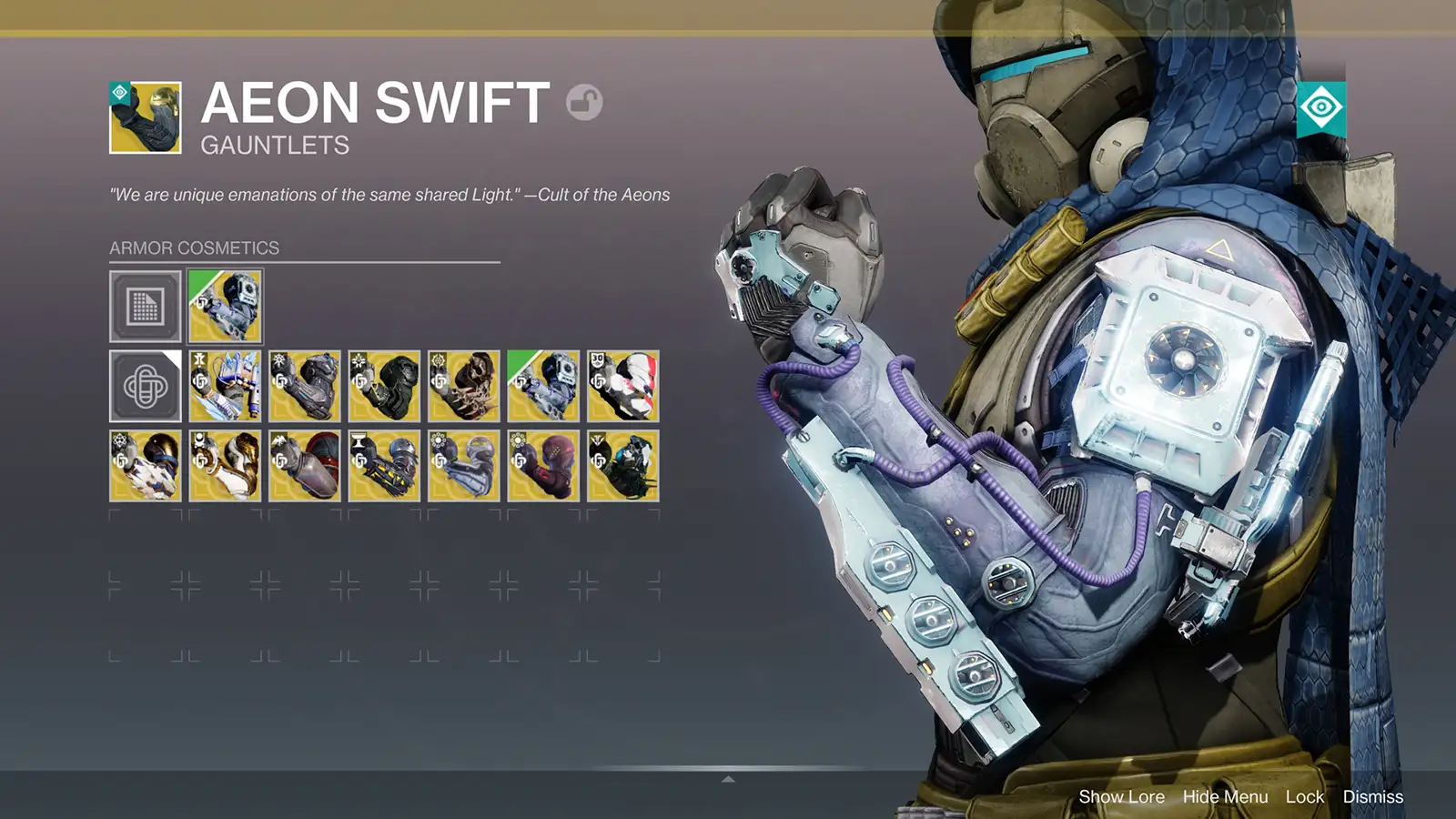 Cambios de armadura exótica de Destiny 2 Renegades