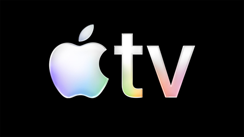 El logotipo de Apple TV