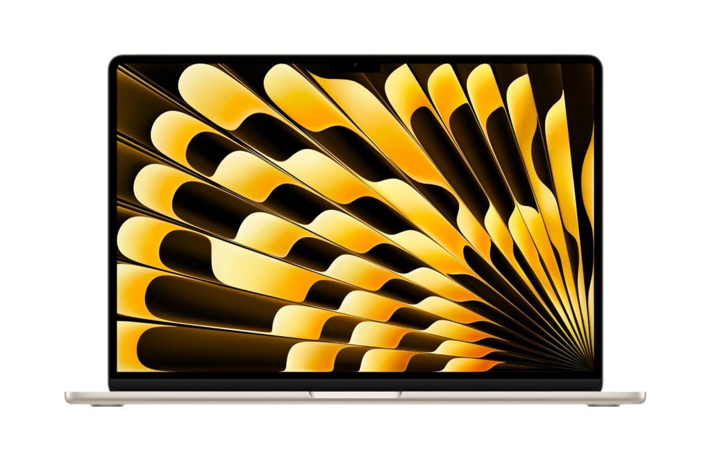 Laptop Apple MacBook Air 2025 de 15 pulgadas con chip M4: diseñada para la inteligencia de Apple, pantalla Liquid Retina de 15,3 pulgadas, memoria unificada de 24 GB, almacenamiento SSD de 512 GB,...