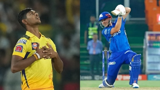 ¿Matheesha Pathirana y Cameron Green en el radar del CSK? (PTI)