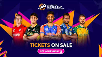 Póster promocional de la Copa Mundial T20 masculina ICC 2026. (Imagen: X) PCB genera preocupación después de que ICC omitiera al capitán de Pakistán del cartel promocional de la Copa Mundial T20