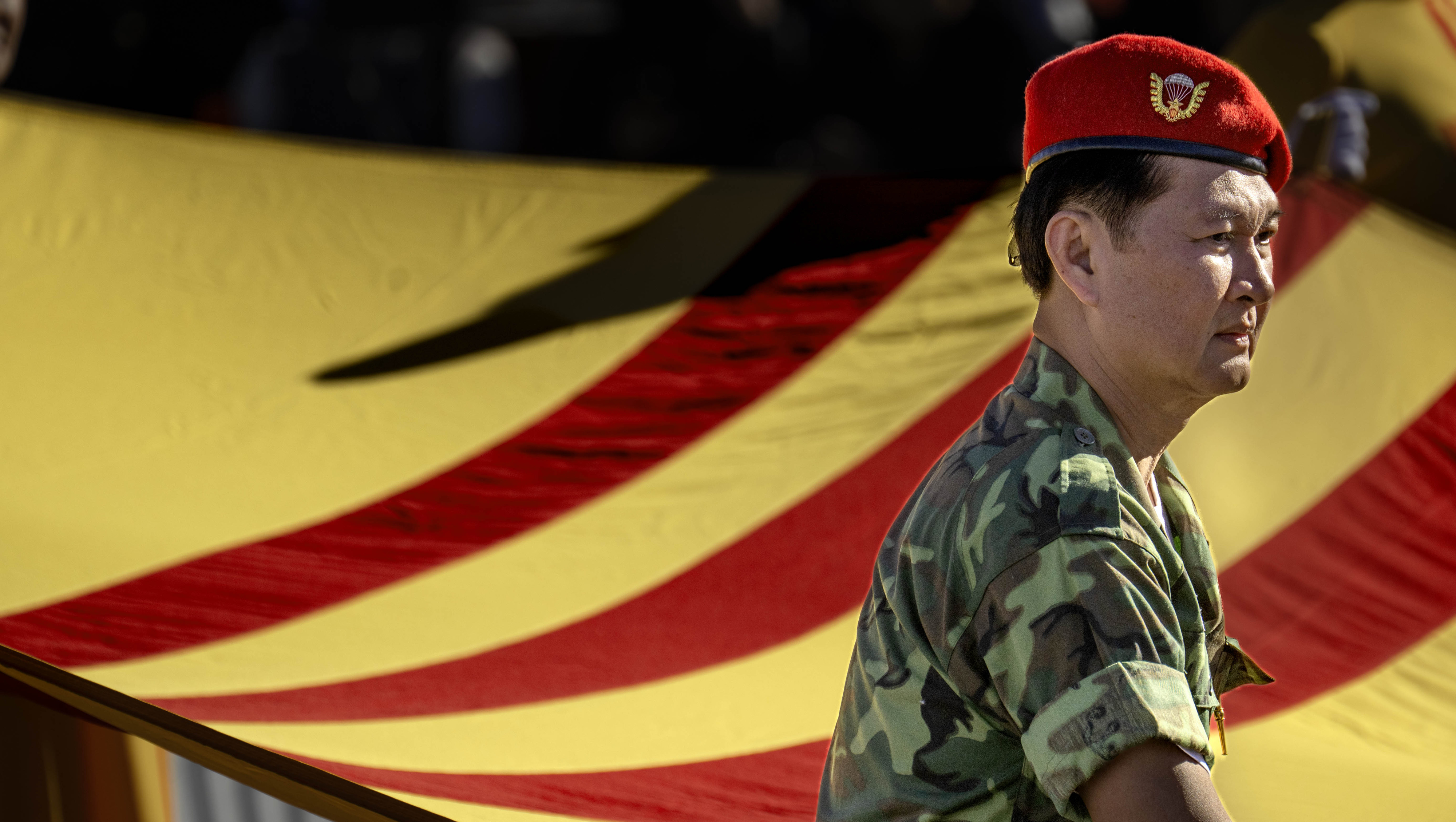 Long Do, con los descendientes del Ejército de la República...