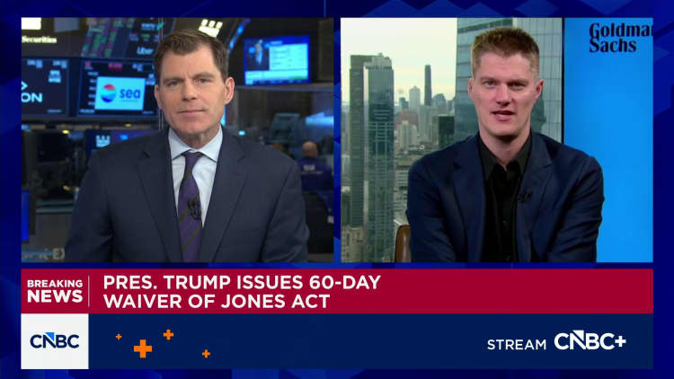 La exención de envío de 60 días de Trump podría reducir los precios del combustible en la costa este: Daan Struyven de Goldman Sachs