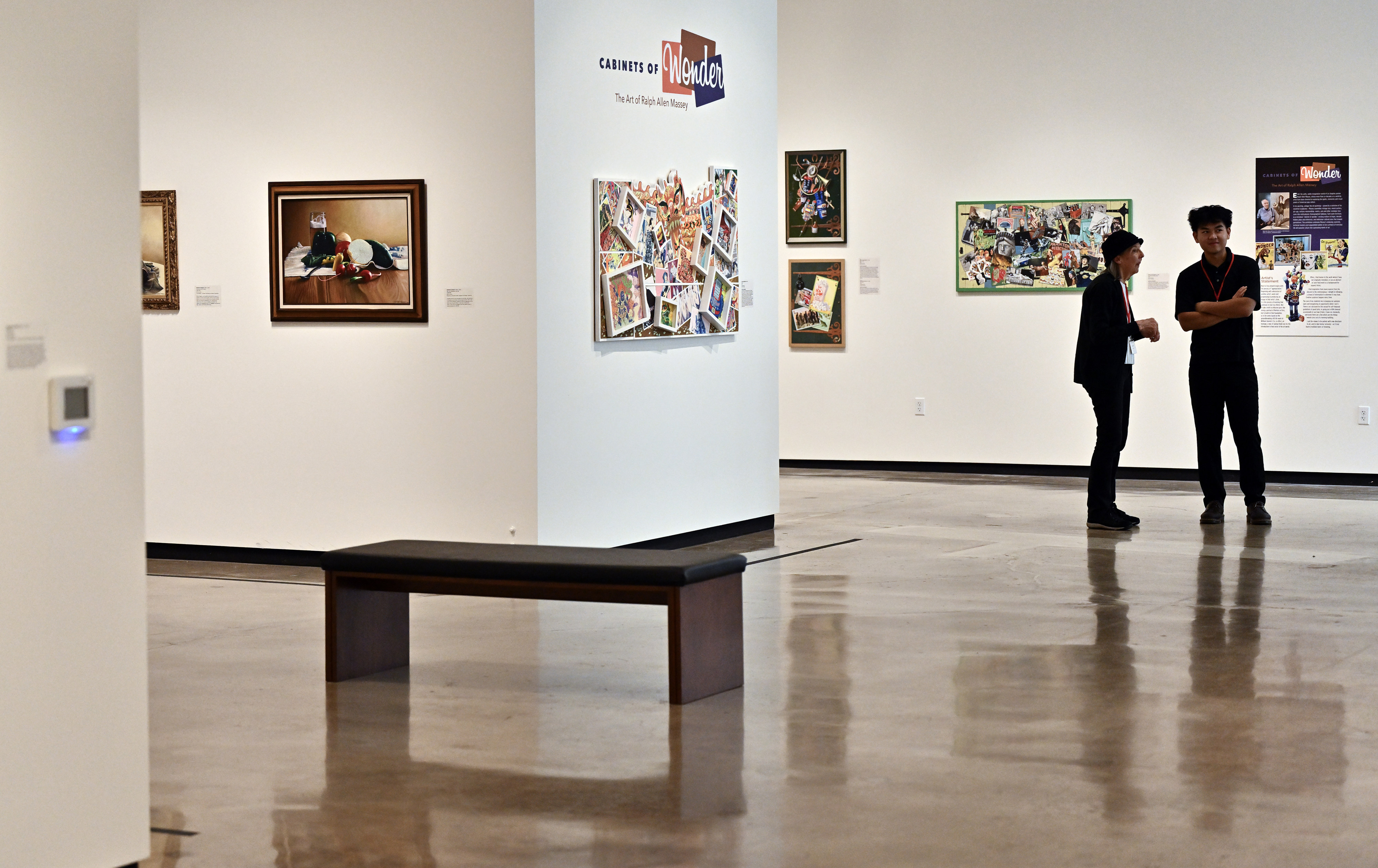 El Museo Hilbert de Arte de California en Orange, California, el...