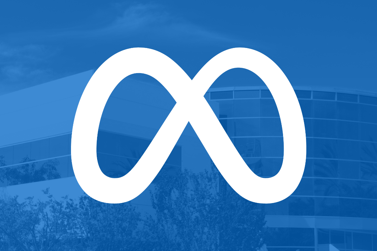 Logotipo de meta plataformas.