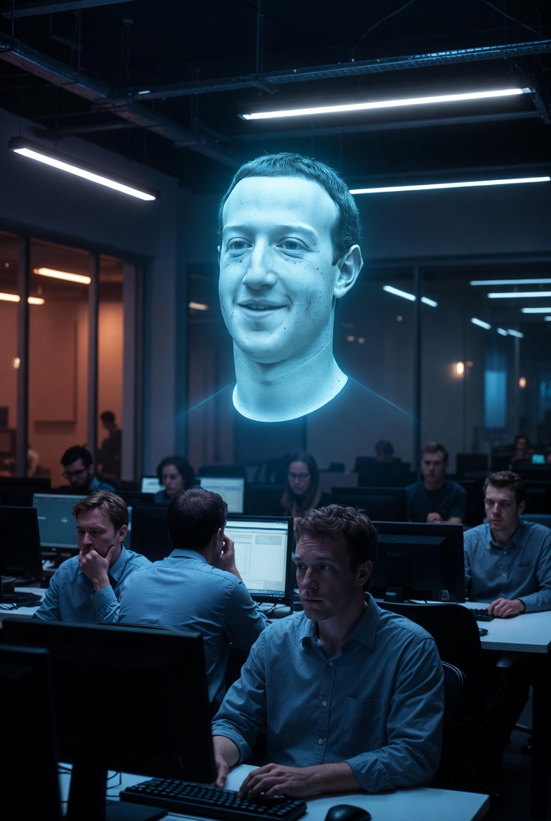Mark Zuckerberg está construyendo un clon de sí mismo con IA y esta vez podría responder
