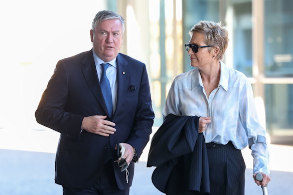 Eddie McGuire y Dixie Marshall. 