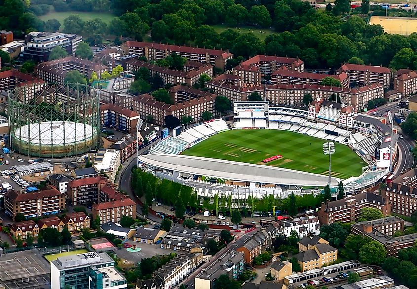 El campo de cricket Oval en Londres, Reino Unido.
