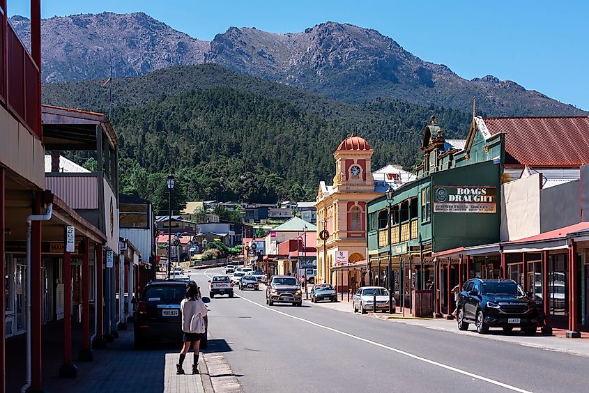Queenstown, Tasmania, Australia.